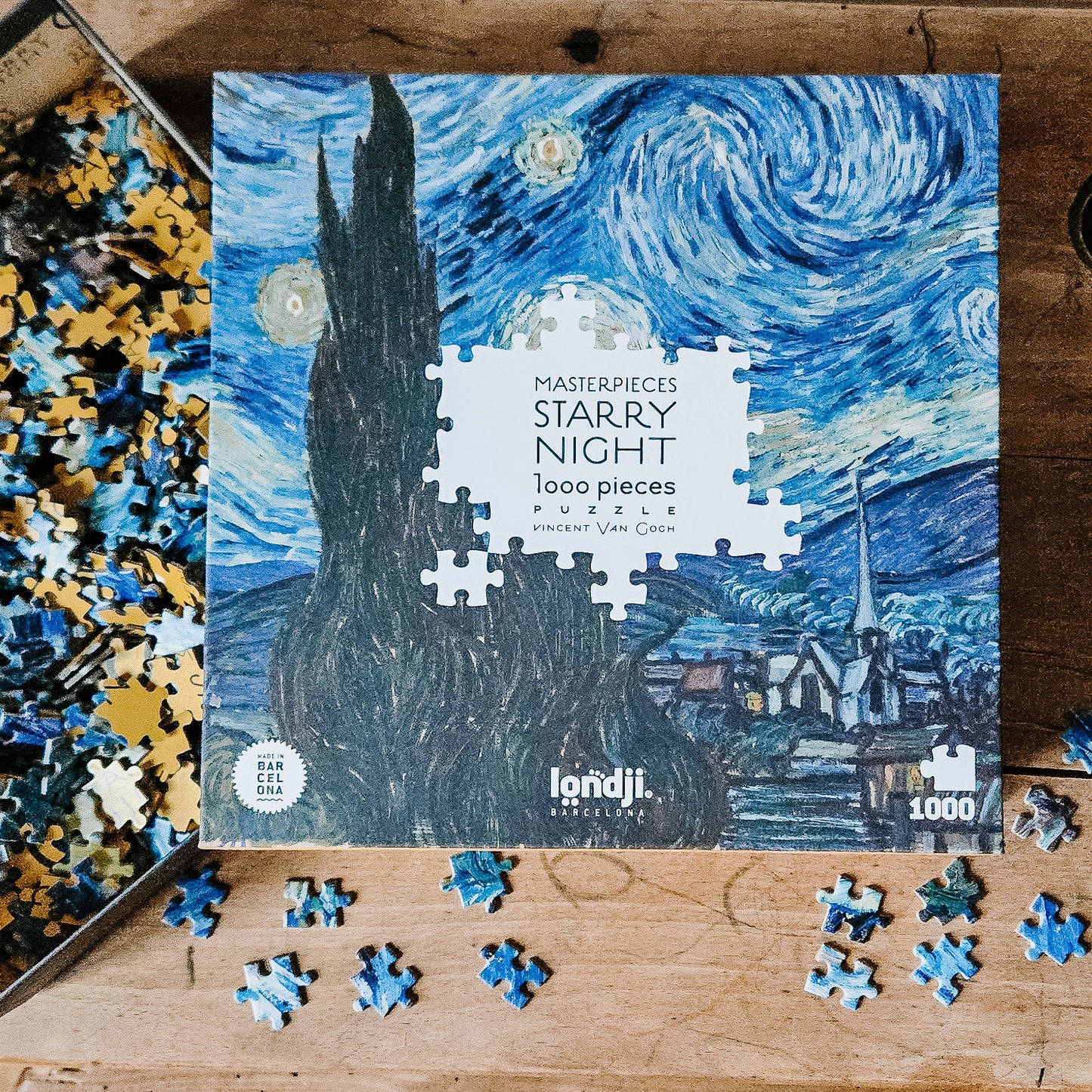 Puzzle londji Van Gogh  Nuit étoilée 1000 pieces