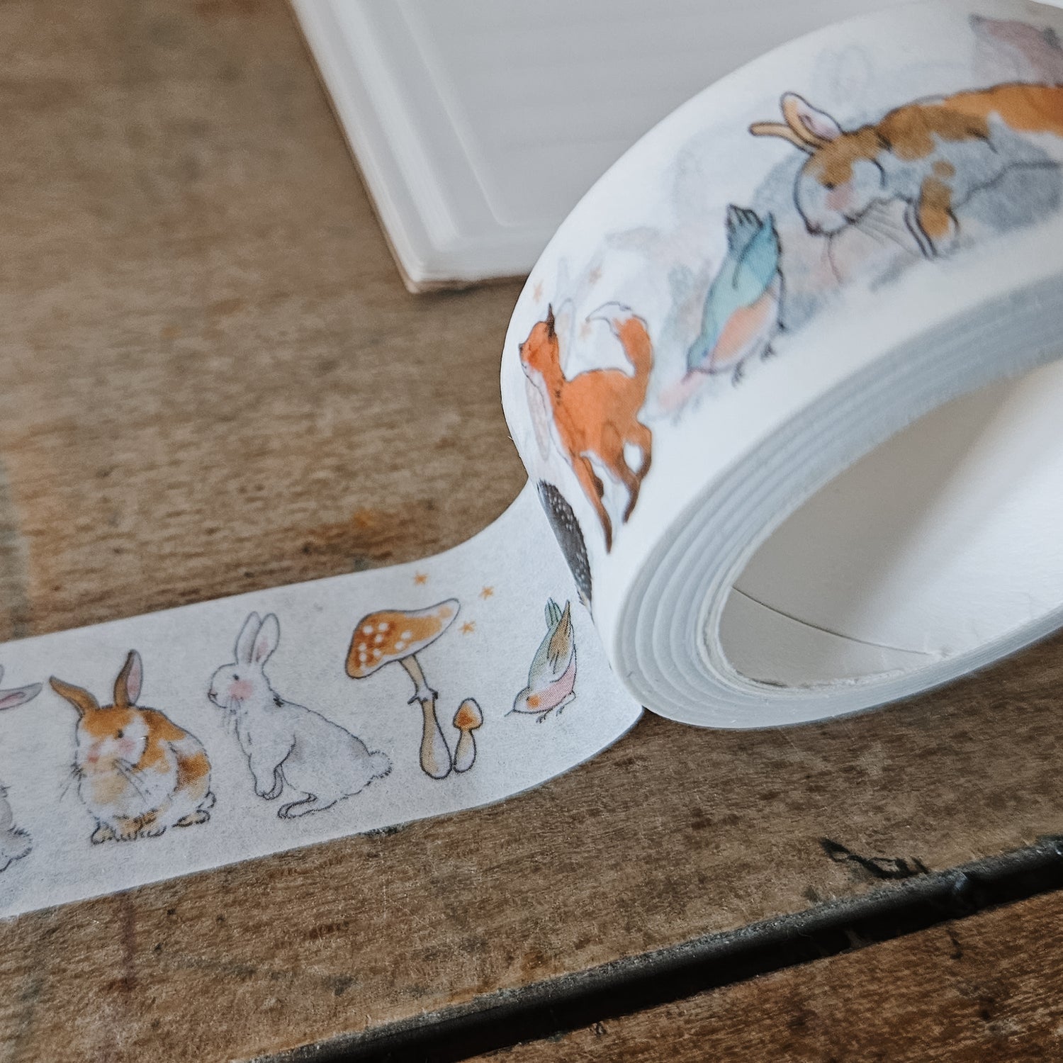 Washi tape masking tape illustrations animaux by bm