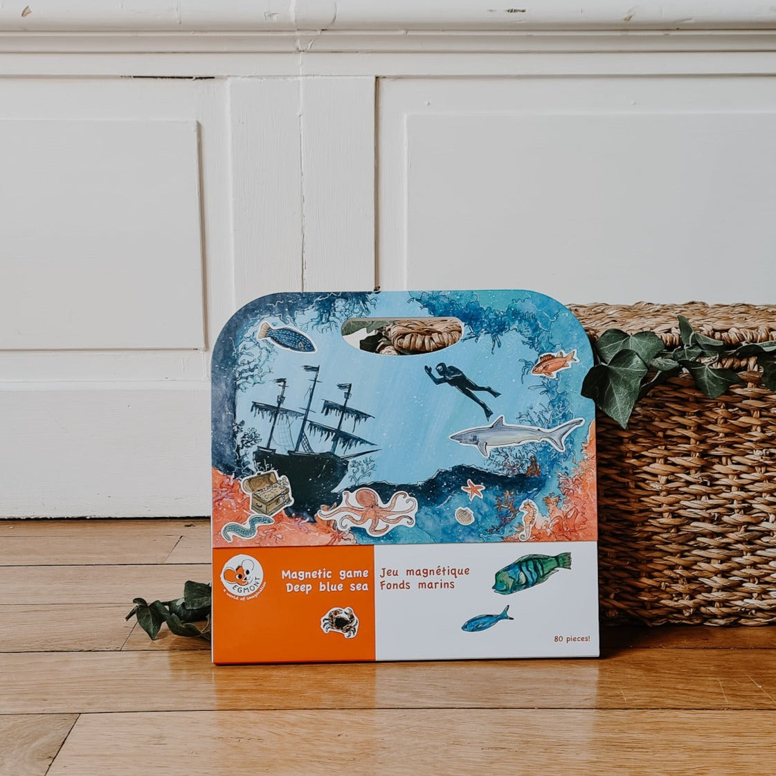 egmont toys jeu magnétique fonds marins créativité enfants