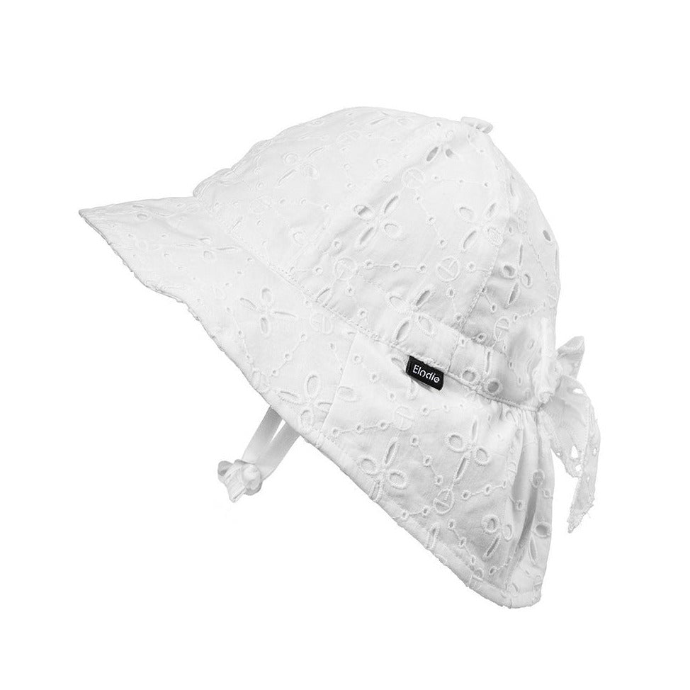 chapeau broderies anglaises blanc elodie details enfants vêtements accessoires